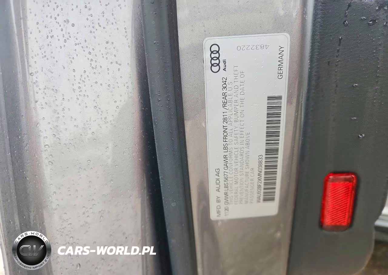 2021 Audi A6 Allroad Prestige VIN:WAU92BF2XMN038833 - 12