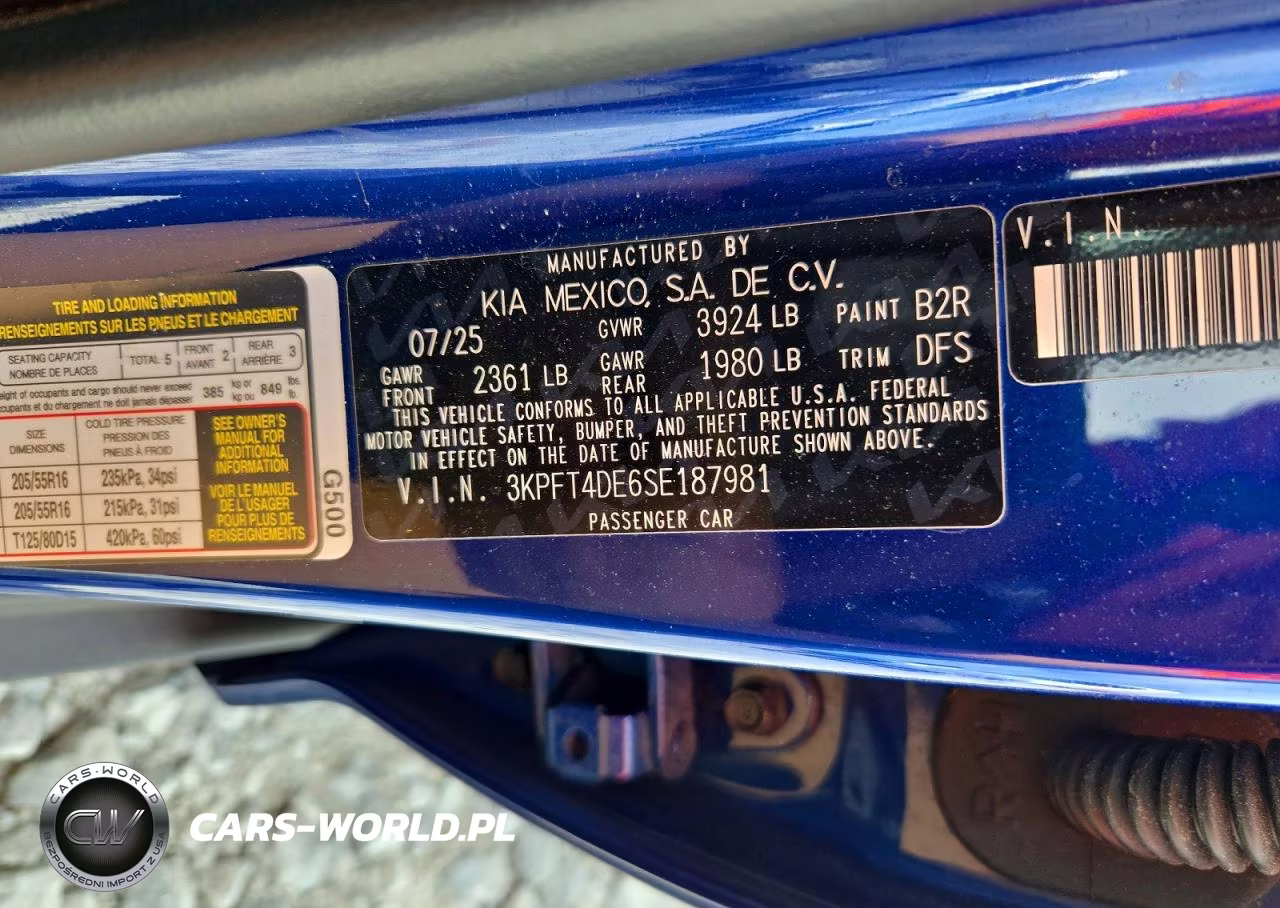 2025 Kia K4 Lxs VIN:3KPFT4DE6SE187981 - 12