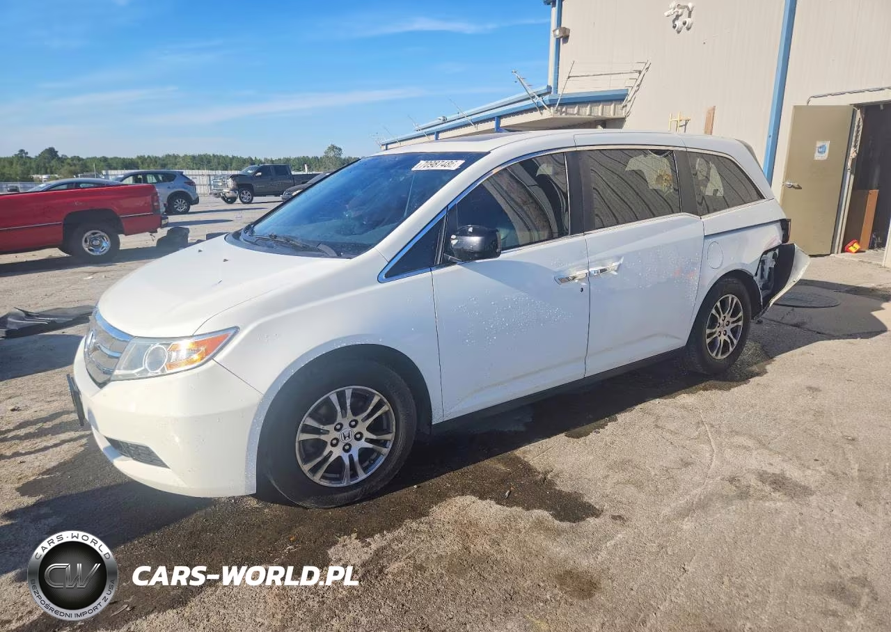 2012 Honda Odyssey Exl VIN:5FNRL5H64CB046716 - 1