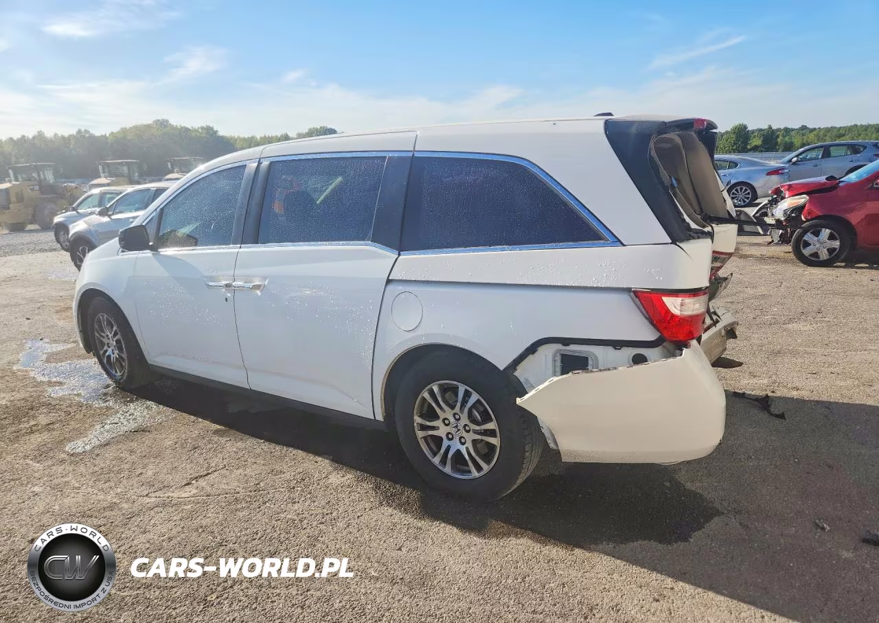 2012 Honda Odyssey Exl VIN:5FNRL5H64CB046716 - 2