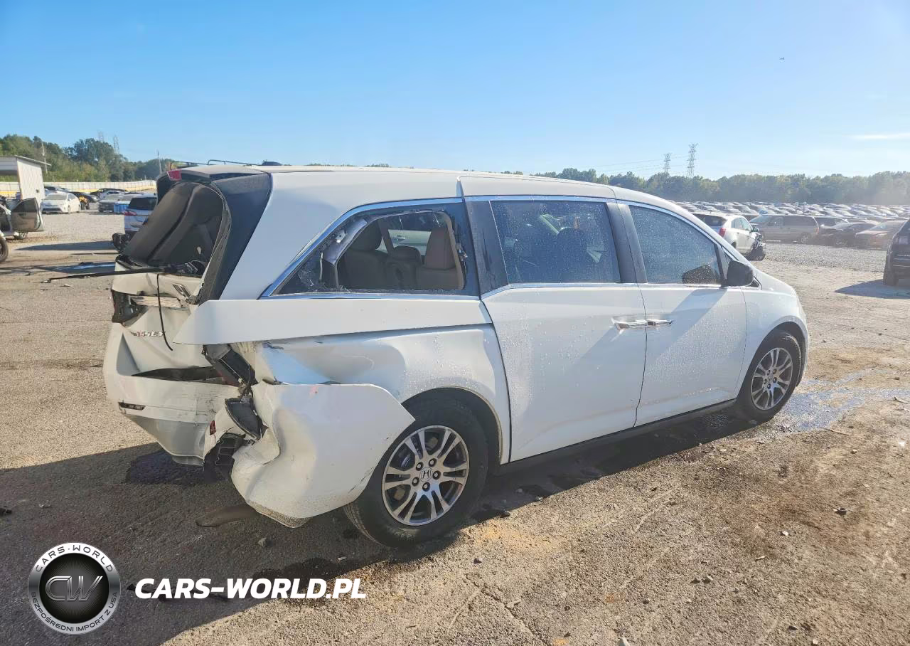 2012 Honda Odyssey Exl VIN:5FNRL5H64CB046716 - 3