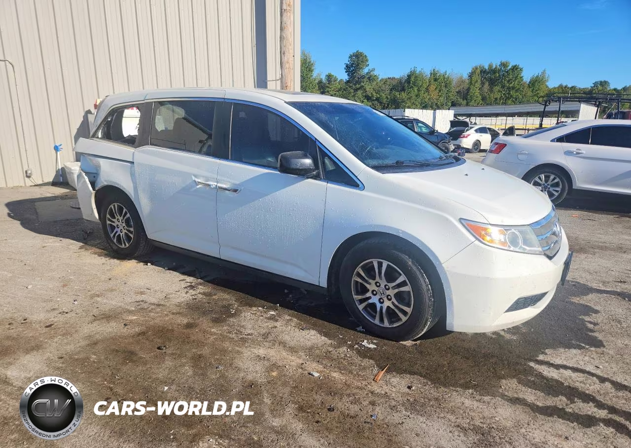 2012 Honda Odyssey Exl VIN:5FNRL5H64CB046716 - 4