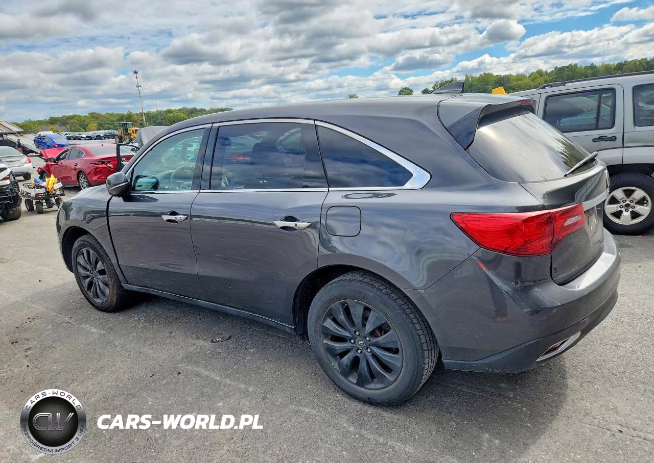 2014 Acura Mdx Technology VIN:5FRYD4H68EB042544 - 2