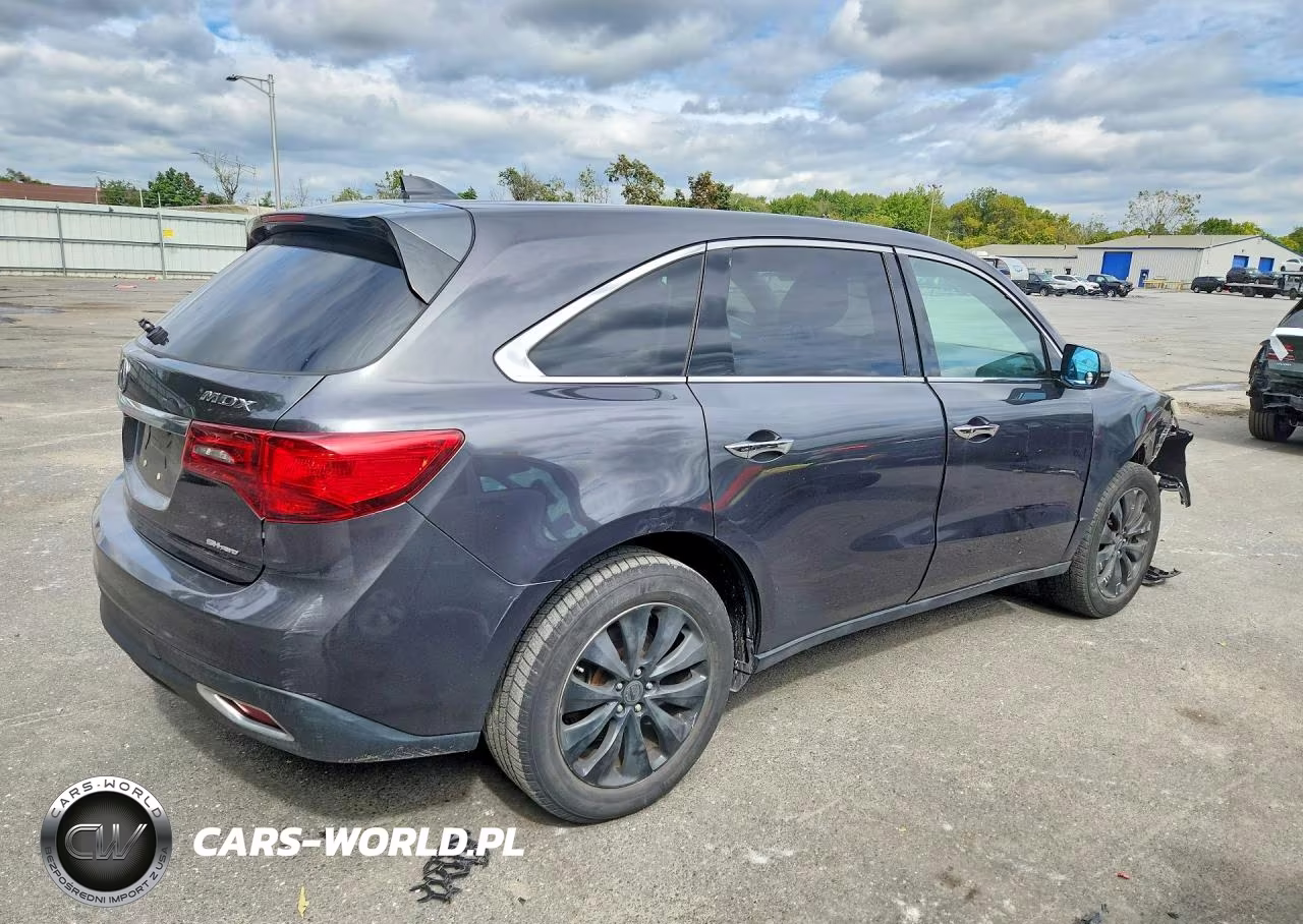 2014 Acura Mdx Technology VIN:5FRYD4H68EB042544 - 3
