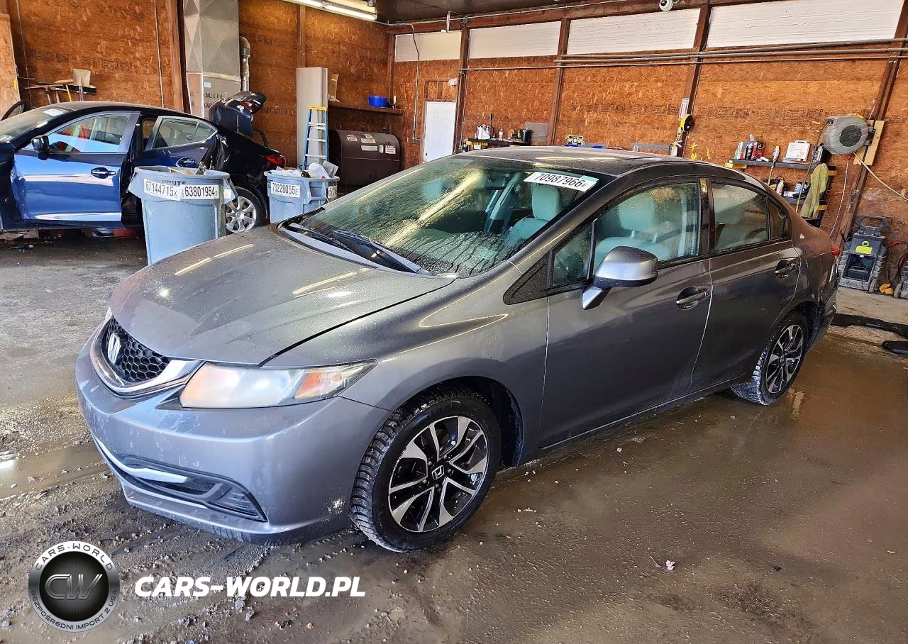 2013 Honda Civic Ex VIN:19XFB2F85DE236265 - 1