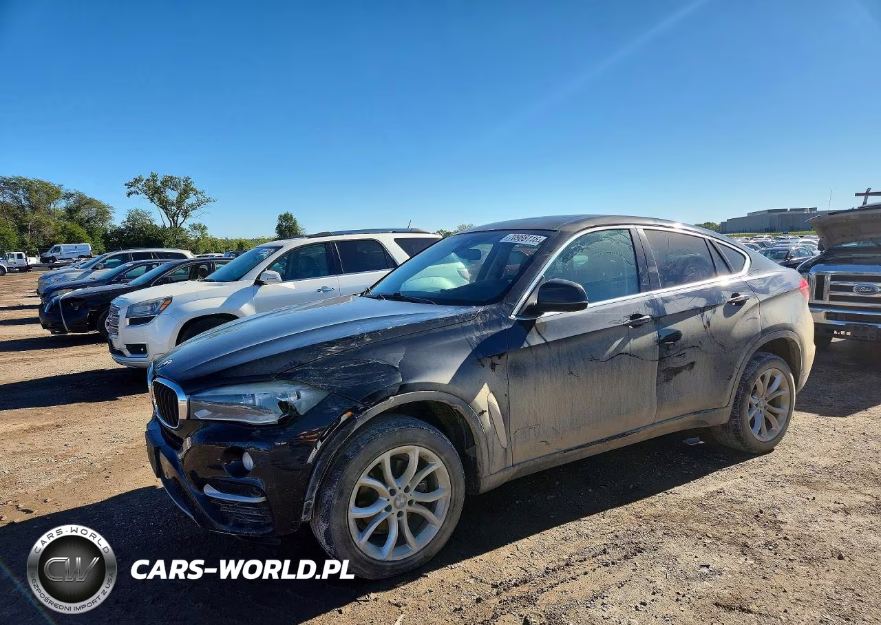 2016 BMW X6 xDrive35I VIN:5UXKU2C58G0N82387 - 1