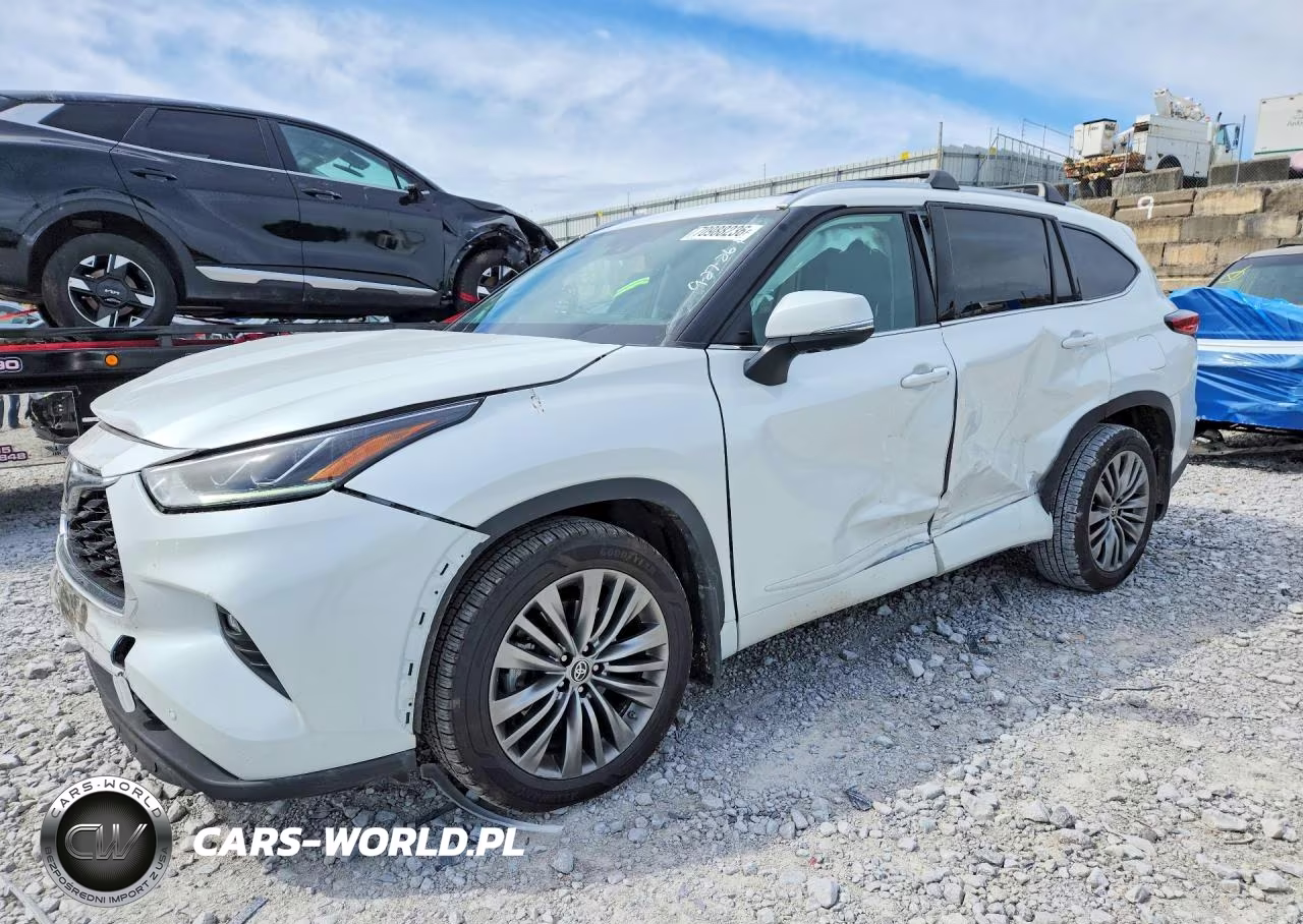 2022 Toyota Highlander Platinum VIN:5TDFZRBH9NS173494 - 1
