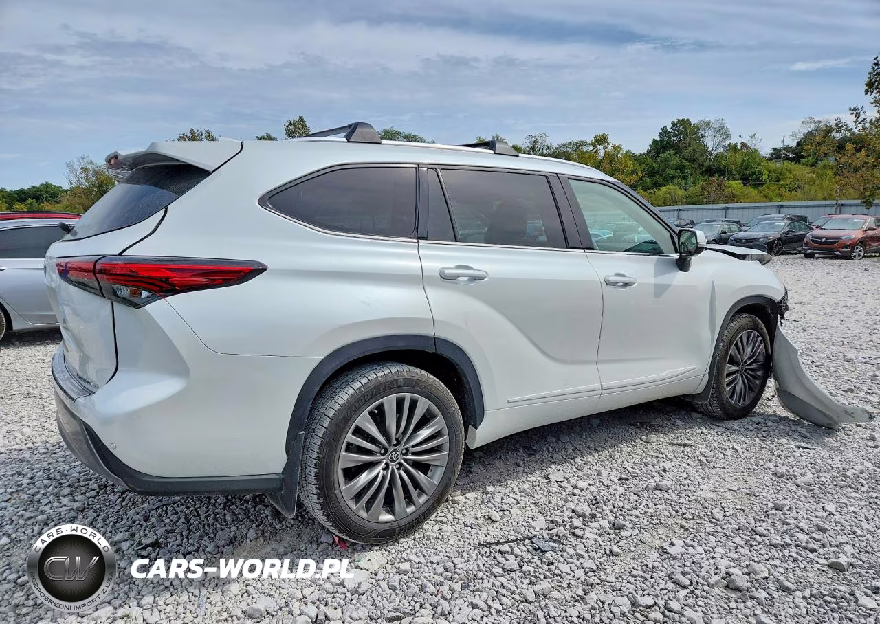 2022 Toyota Highlander Platinum VIN:5TDFZRBH9NS173494 - 3