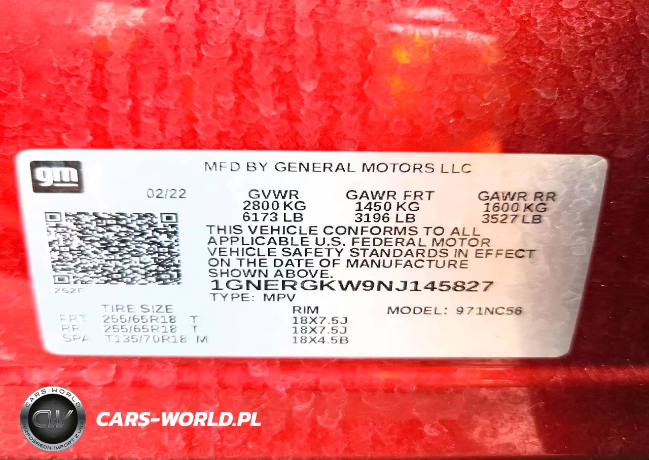 2022 Chevrolet Traverse Lt VIN:1GNERGKW9NJ145827 - 13