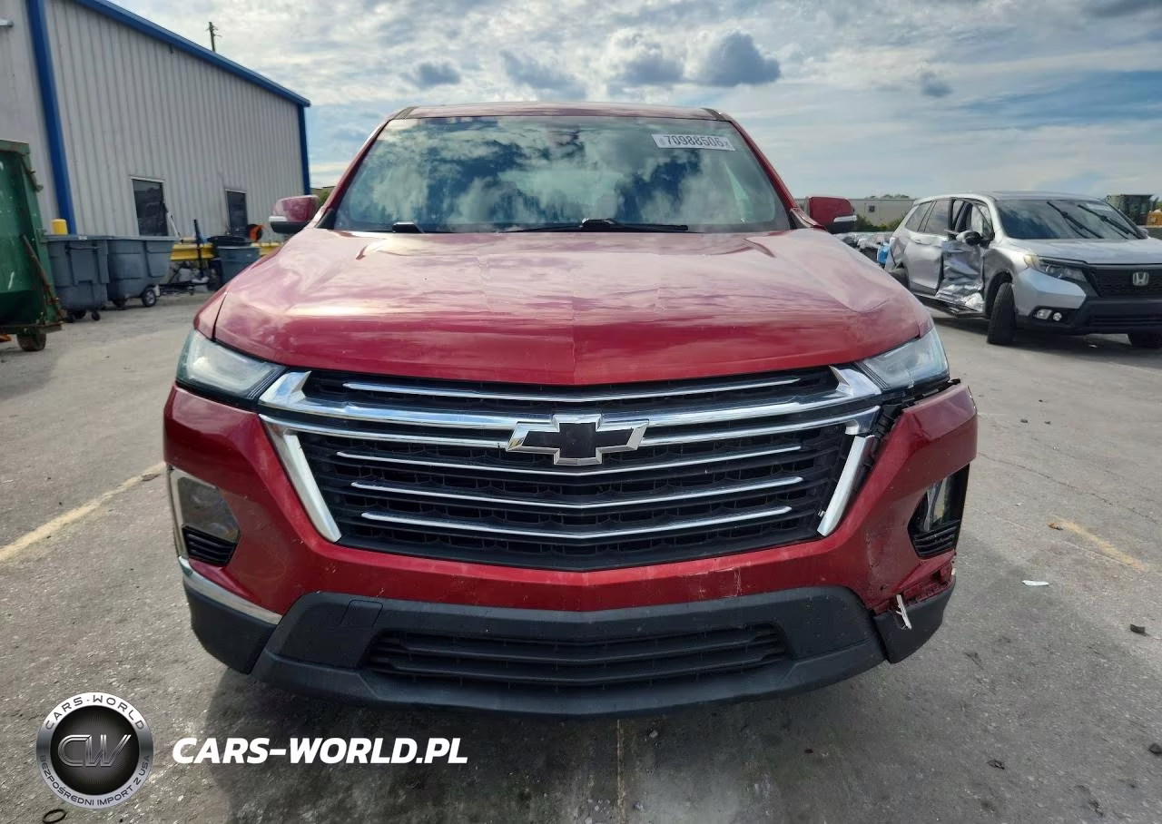 2022 Chevrolet Traverse Lt VIN:1GNERGKW9NJ145827 - 5