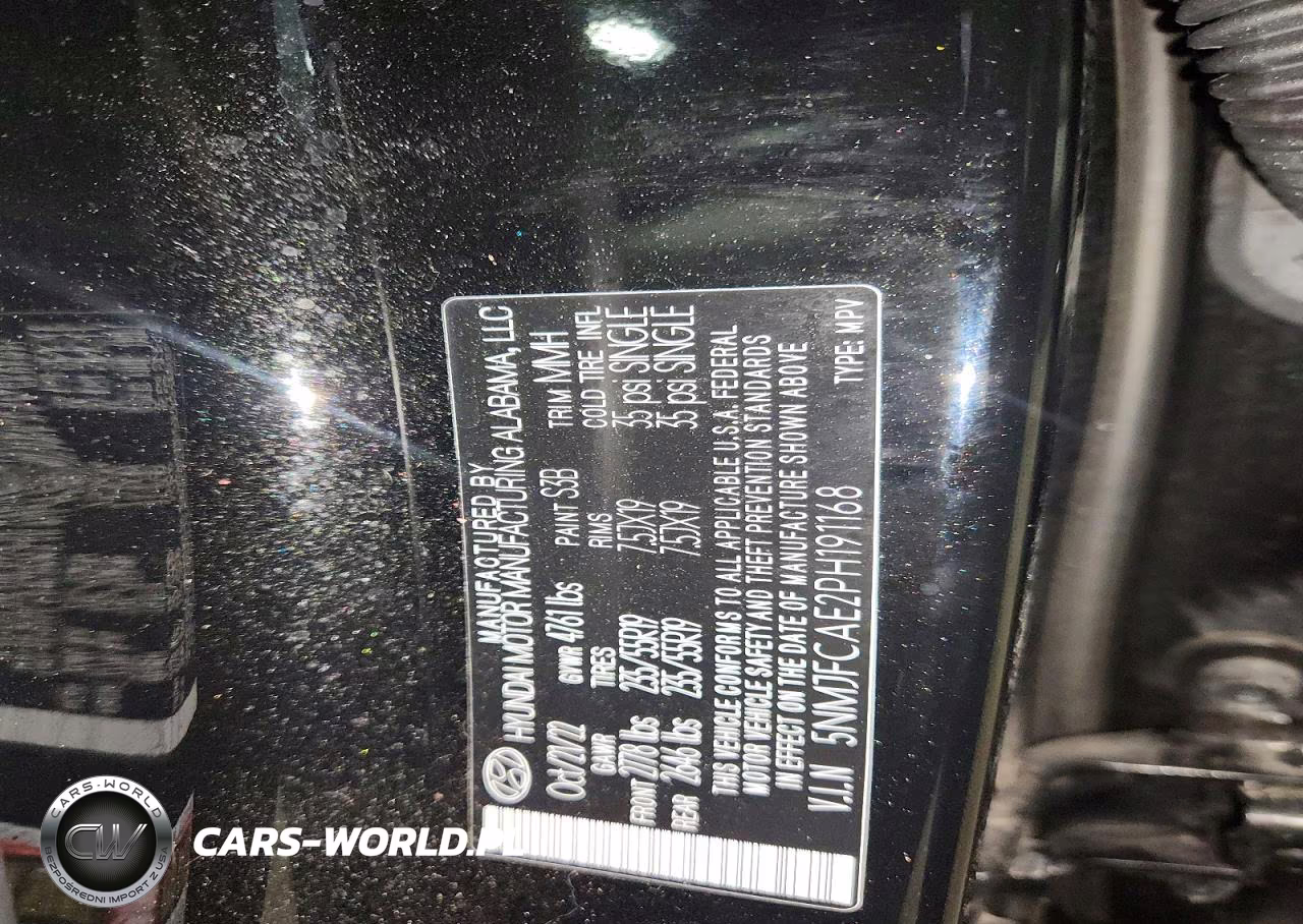 2023 Hyundai Tucson Sel VIN:5NMJFCAE2PH191168 - 14