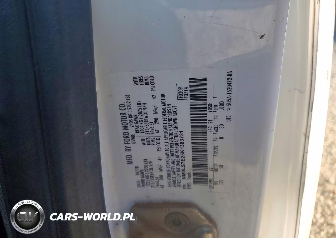 2019 Ford Transit Connect Xl VIN:NM0LS7E25K1383731 - 13