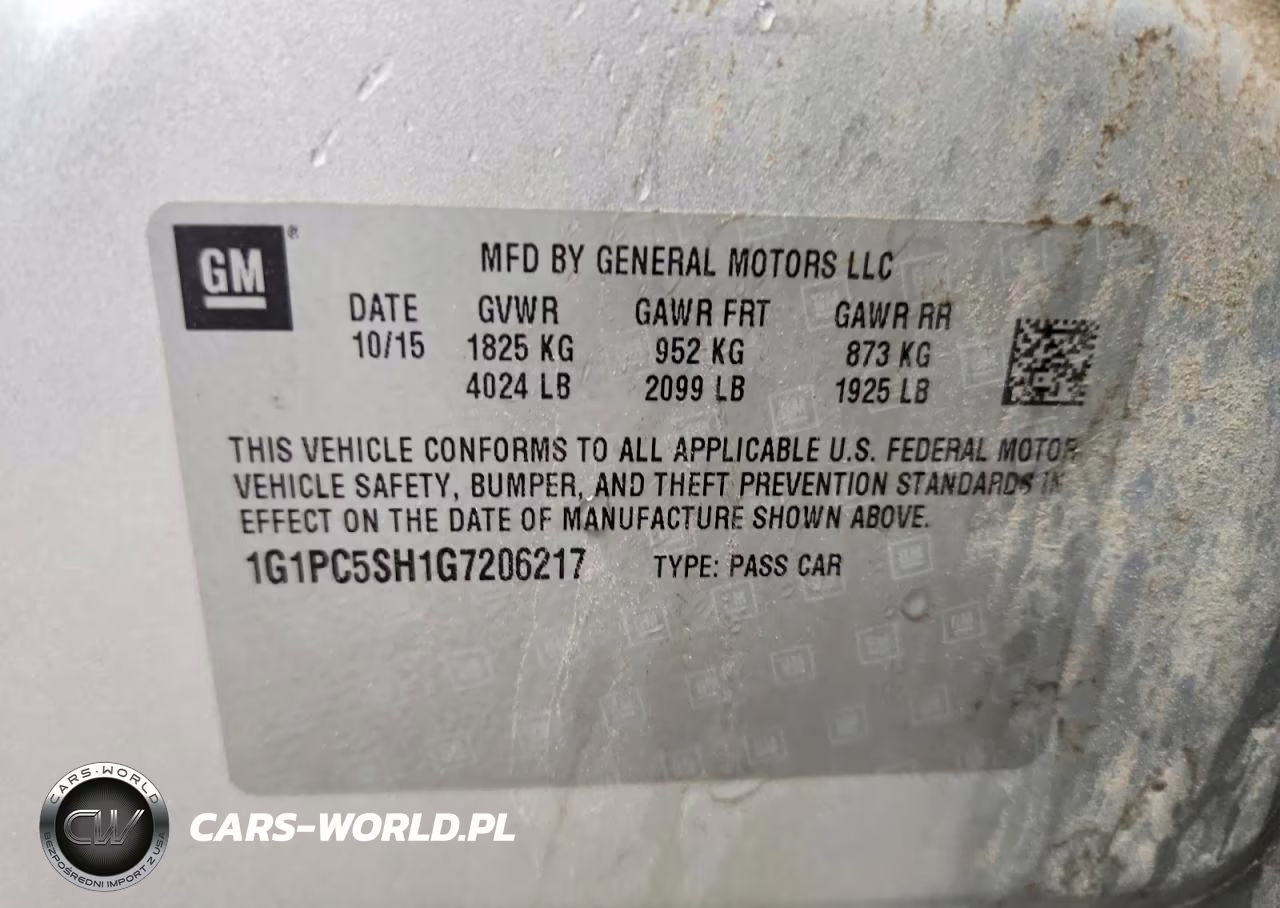 2016 Chevrolet Cruze Limited Ls VIN:1G1PC5SH1G7206217 - 12