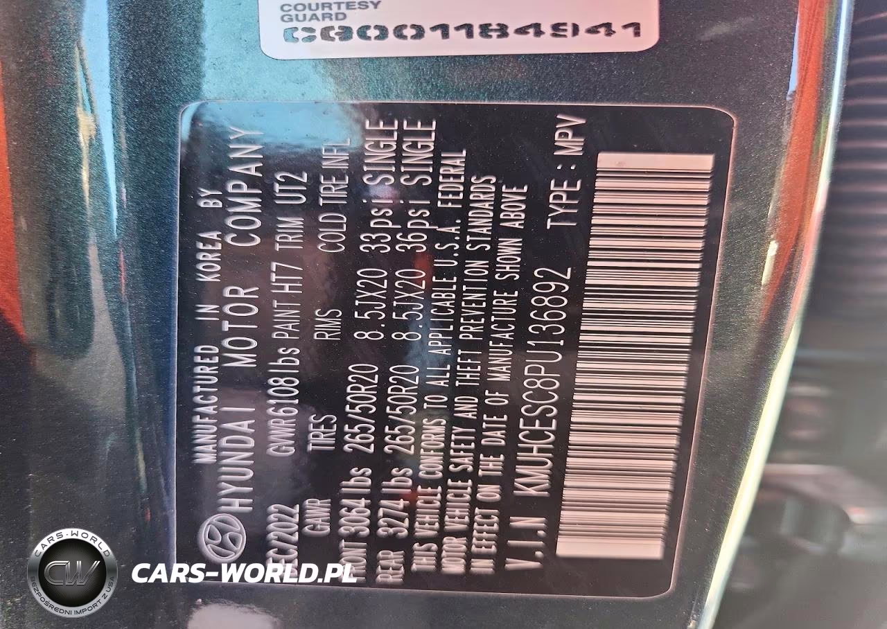 2023 Genesis Gv80 3.5T VIN:KMUHCESC8PU136892 - 13