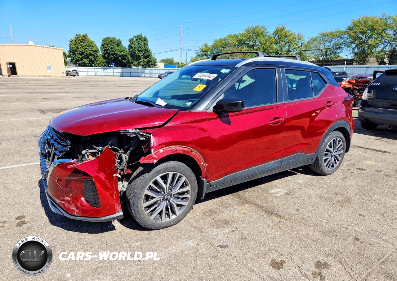 2022 Nissan Kicks Sv VIN:3N1CP5CV0NL489218 - 1