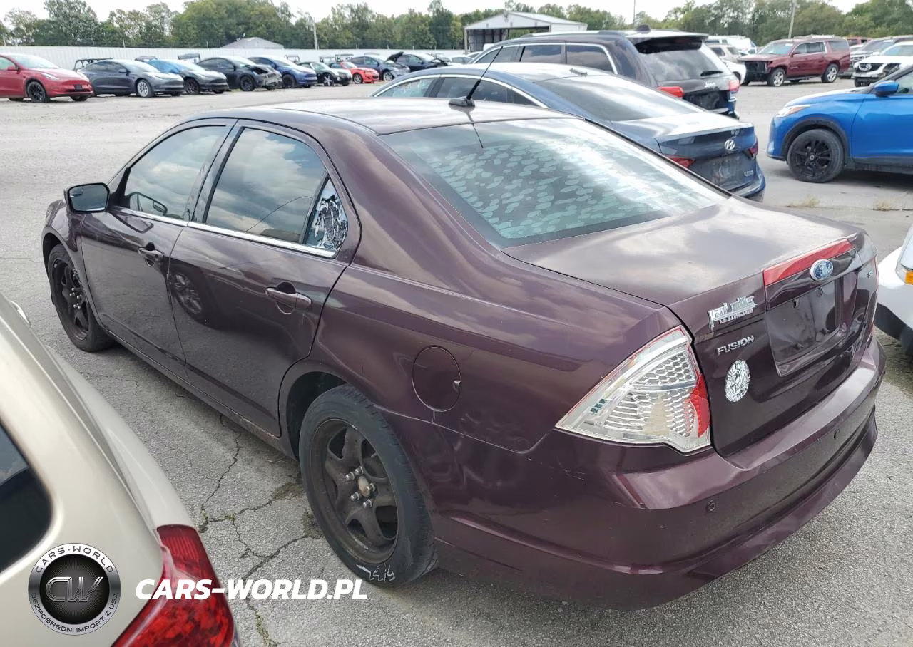 2011 Ford Fusion Se VIN:3FAHP0HA9BR117919 - 2