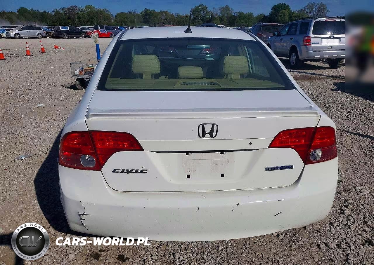 2006 Honda Civic Hybrid VIN:JHMFA36266S027104 - 6