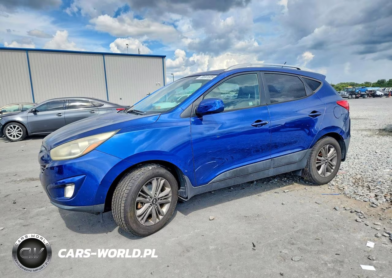 2014 Hyundai Tucson Se VIN:KM8JU3AG8EU793484 - 1