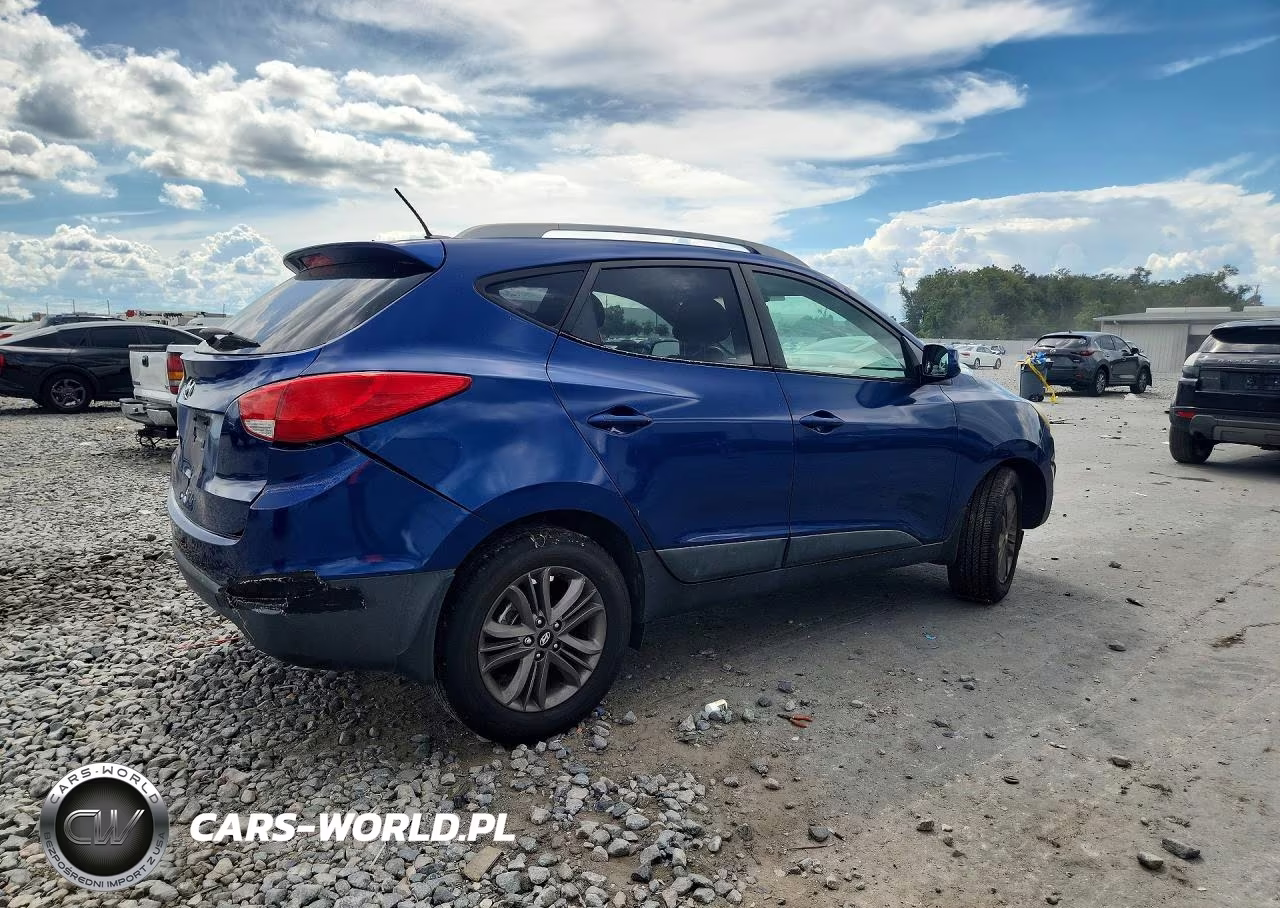 2014 Hyundai Tucson Se VIN:KM8JU3AG8EU793484 - 3