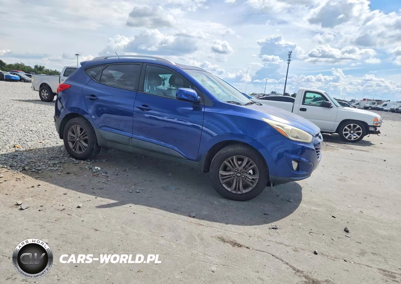 2014 Hyundai Tucson Se VIN:KM8JU3AG8EU793484 - 4