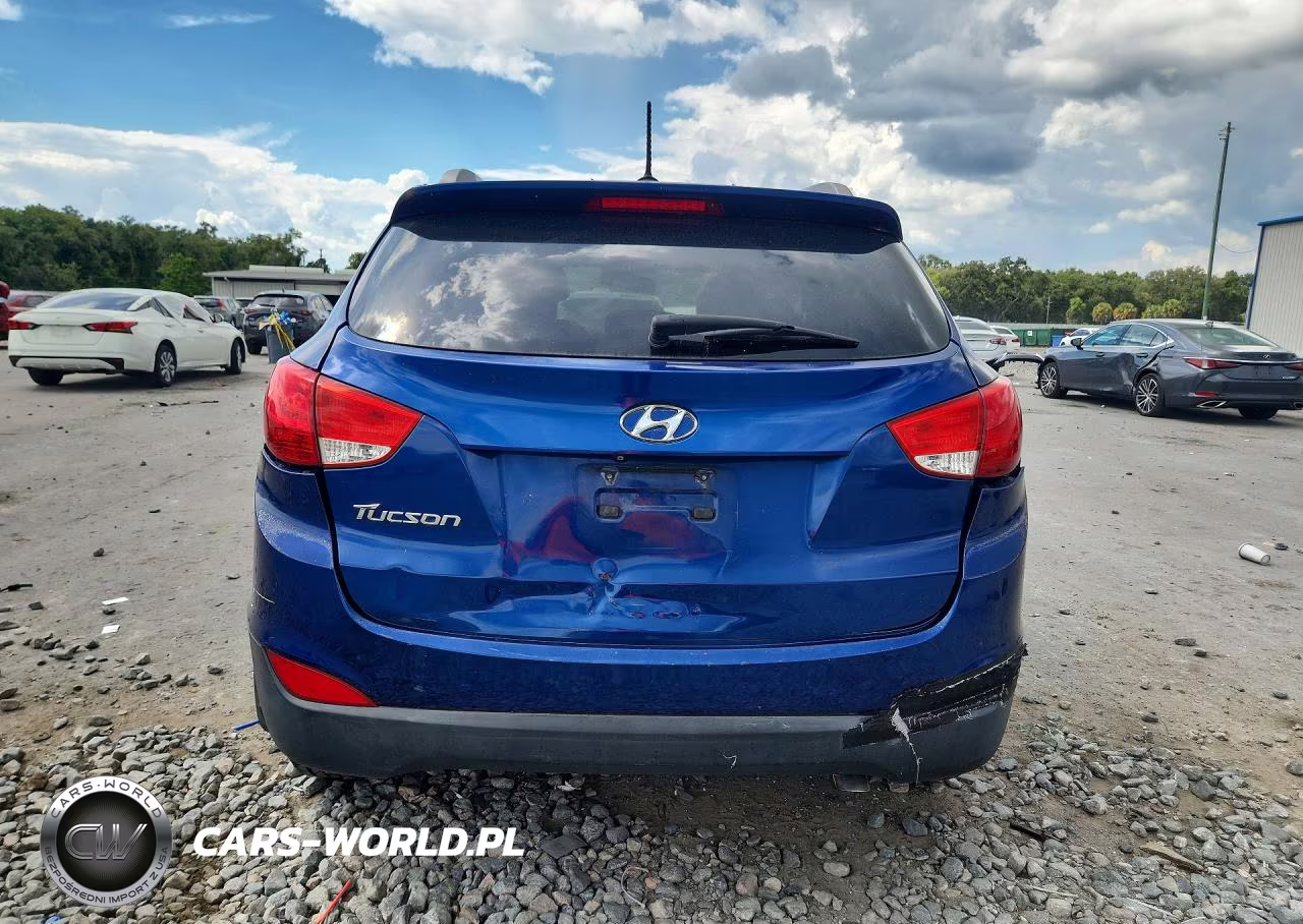 2014 Hyundai Tucson Se VIN:KM8JU3AG8EU793484 - 6