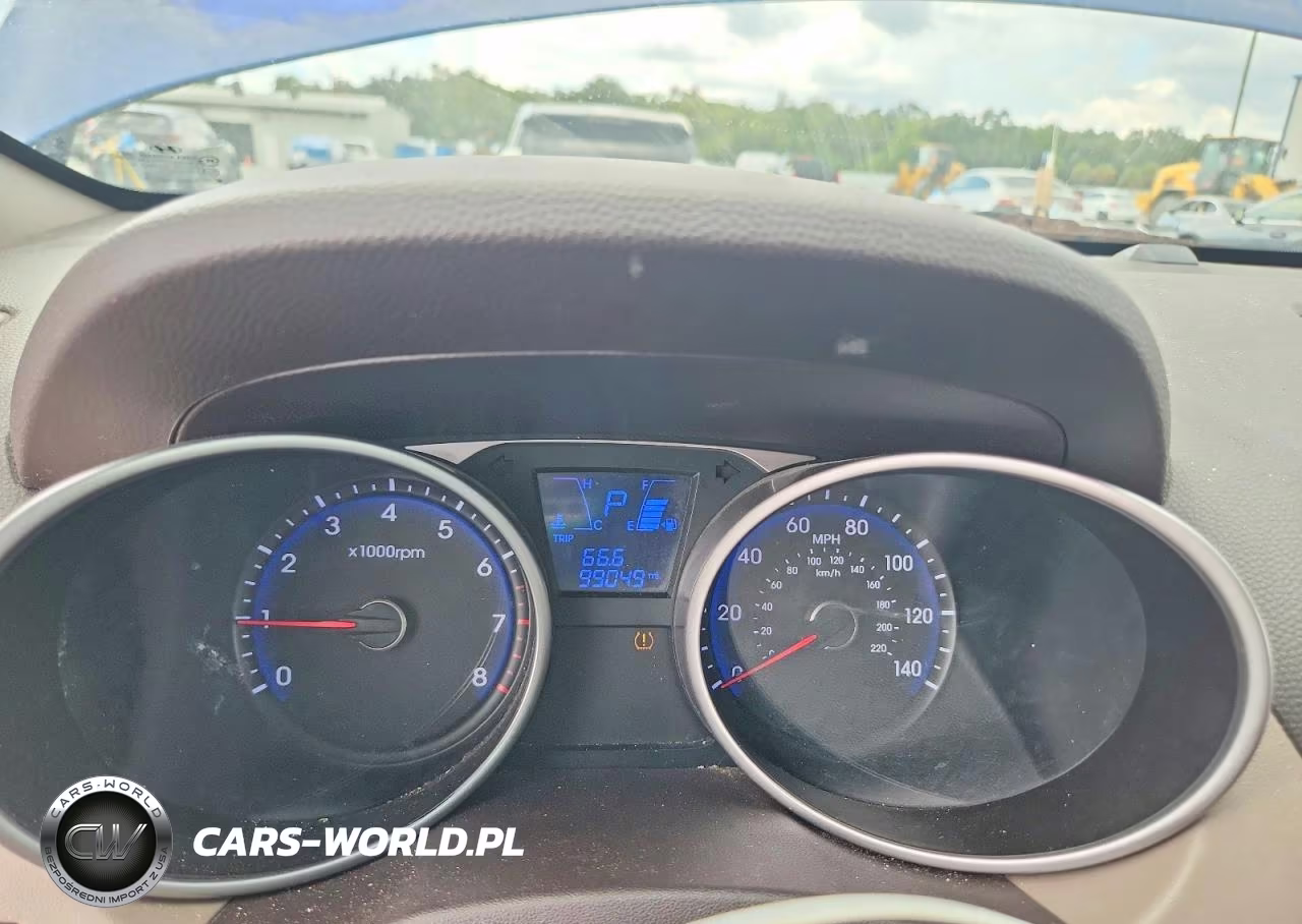 2014 Hyundai Tucson Se VIN:KM8JU3AG8EU793484 - 9