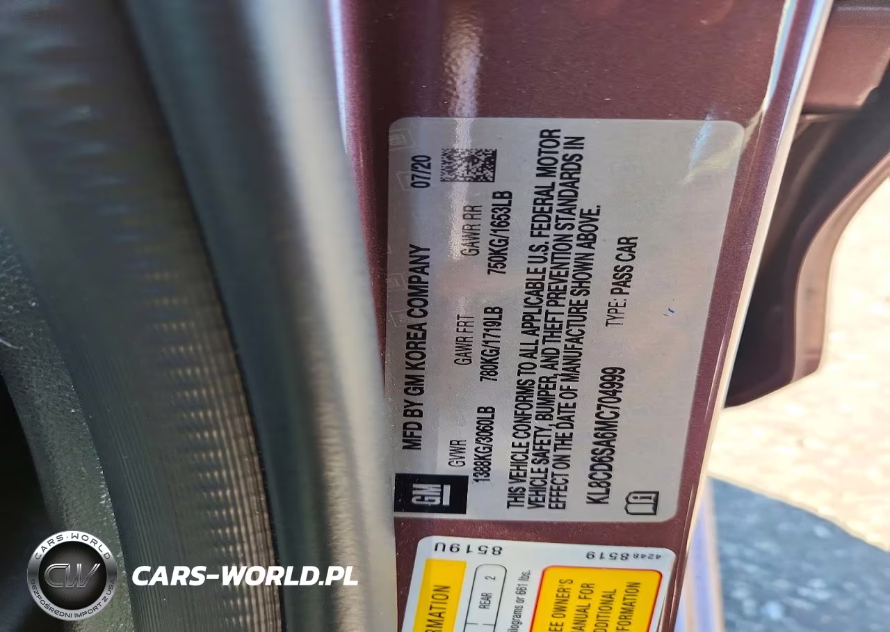 2021 Chevrolet Spark 1Lt VIN:KL8CD6SA6MC704999 - 12