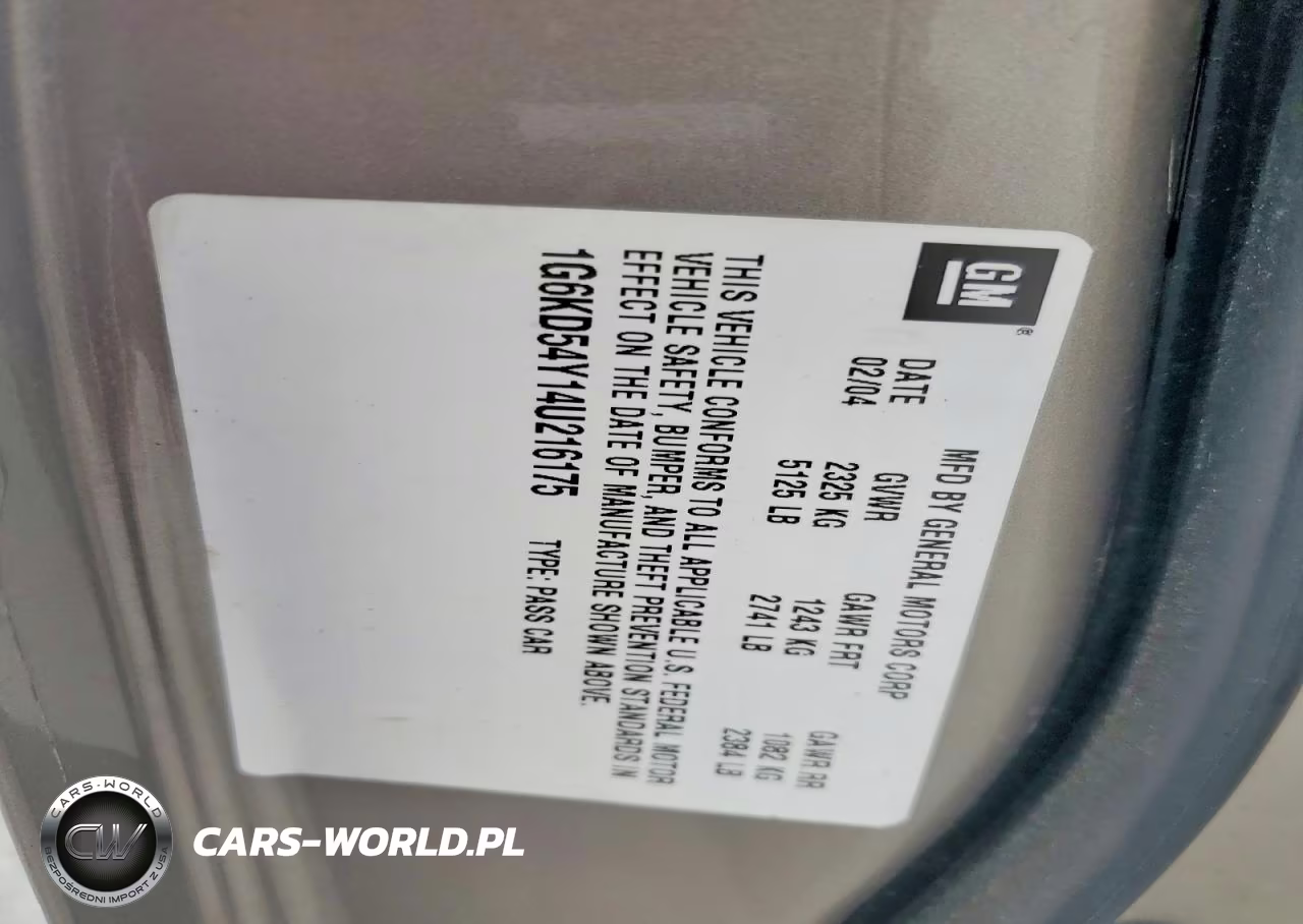 2004 Cadillac Deville VIN:1G6KD54Y14U216175 - 12