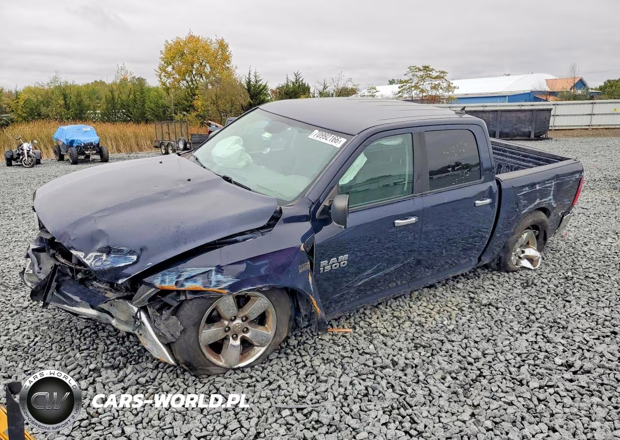 2016 Ram 1500 Slt VIN:1C6RR7LTXGS256034 - 1