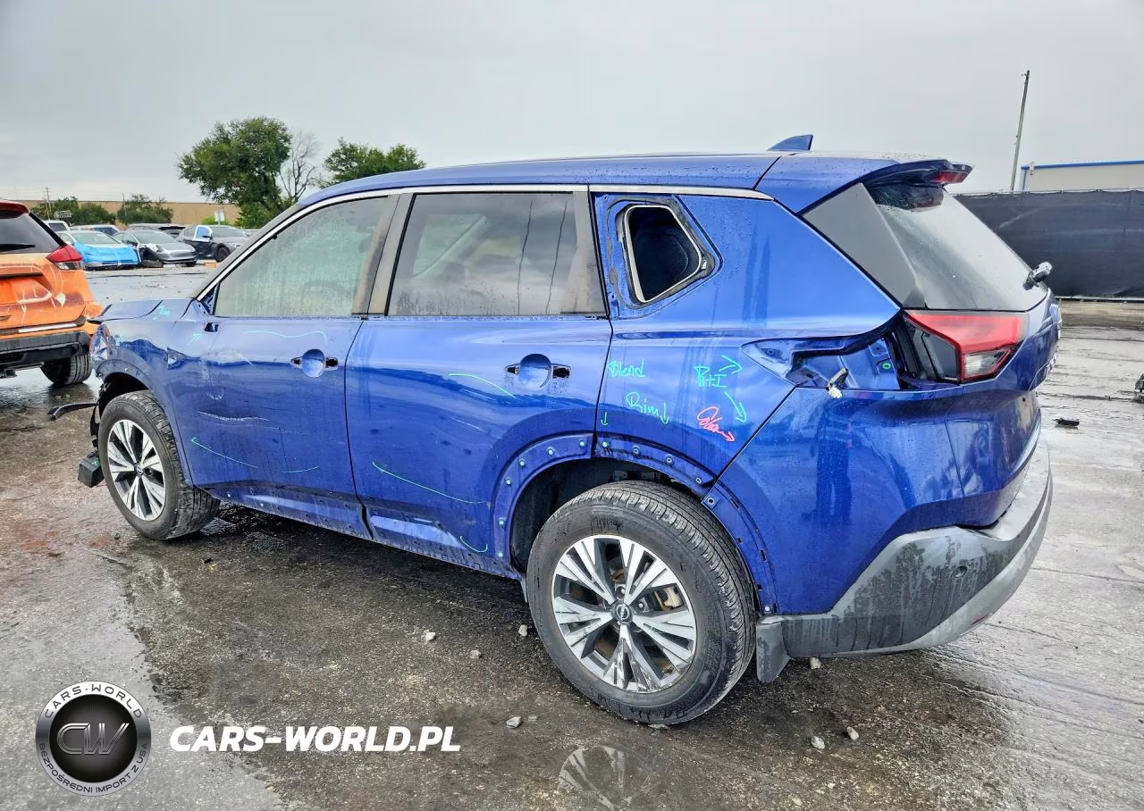 2022 Nissan Rogue Sv VIN:5N1BT3BA7NC687986 - 2