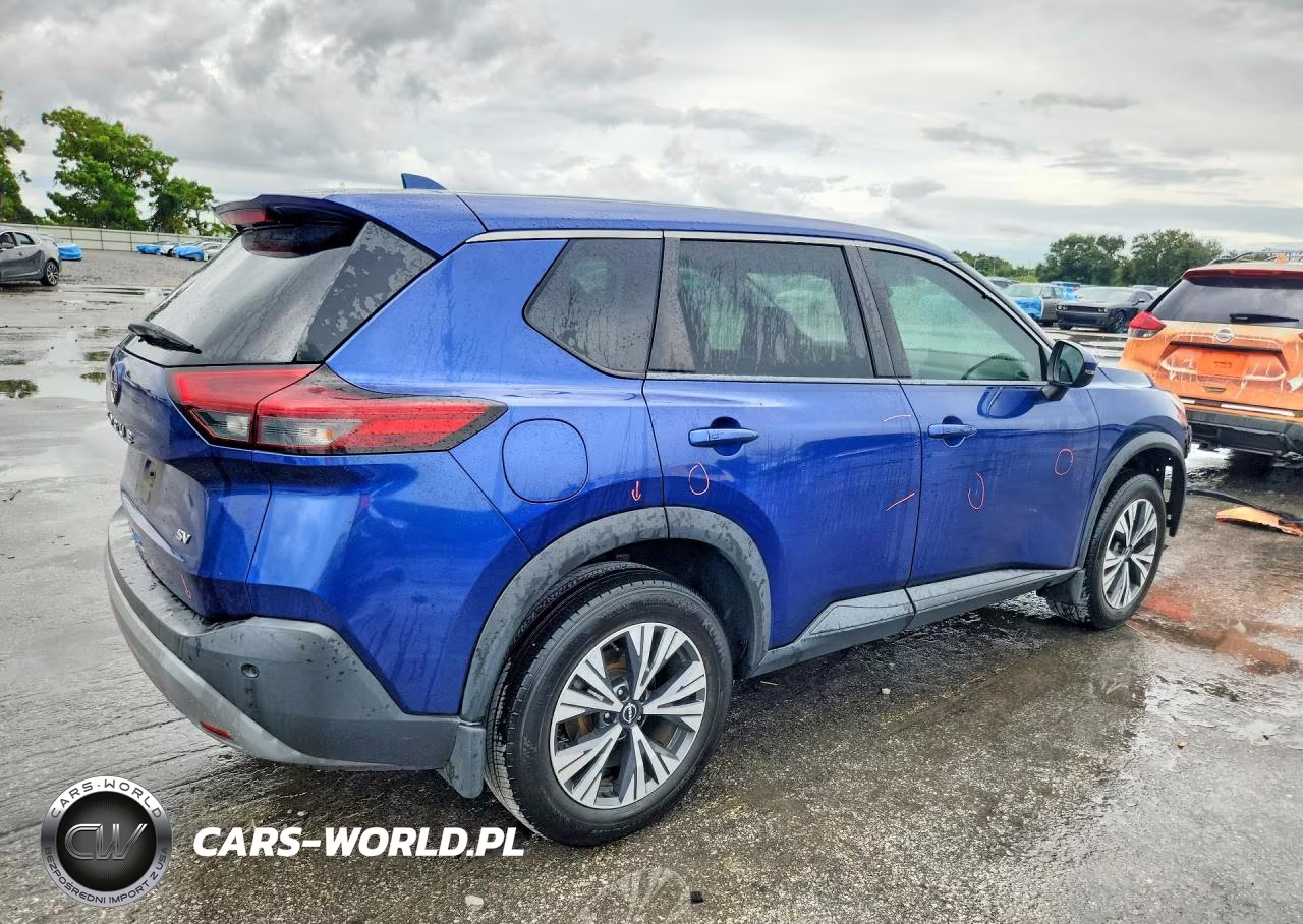 2022 Nissan Rogue Sv VIN:5N1BT3BA7NC687986 - 3