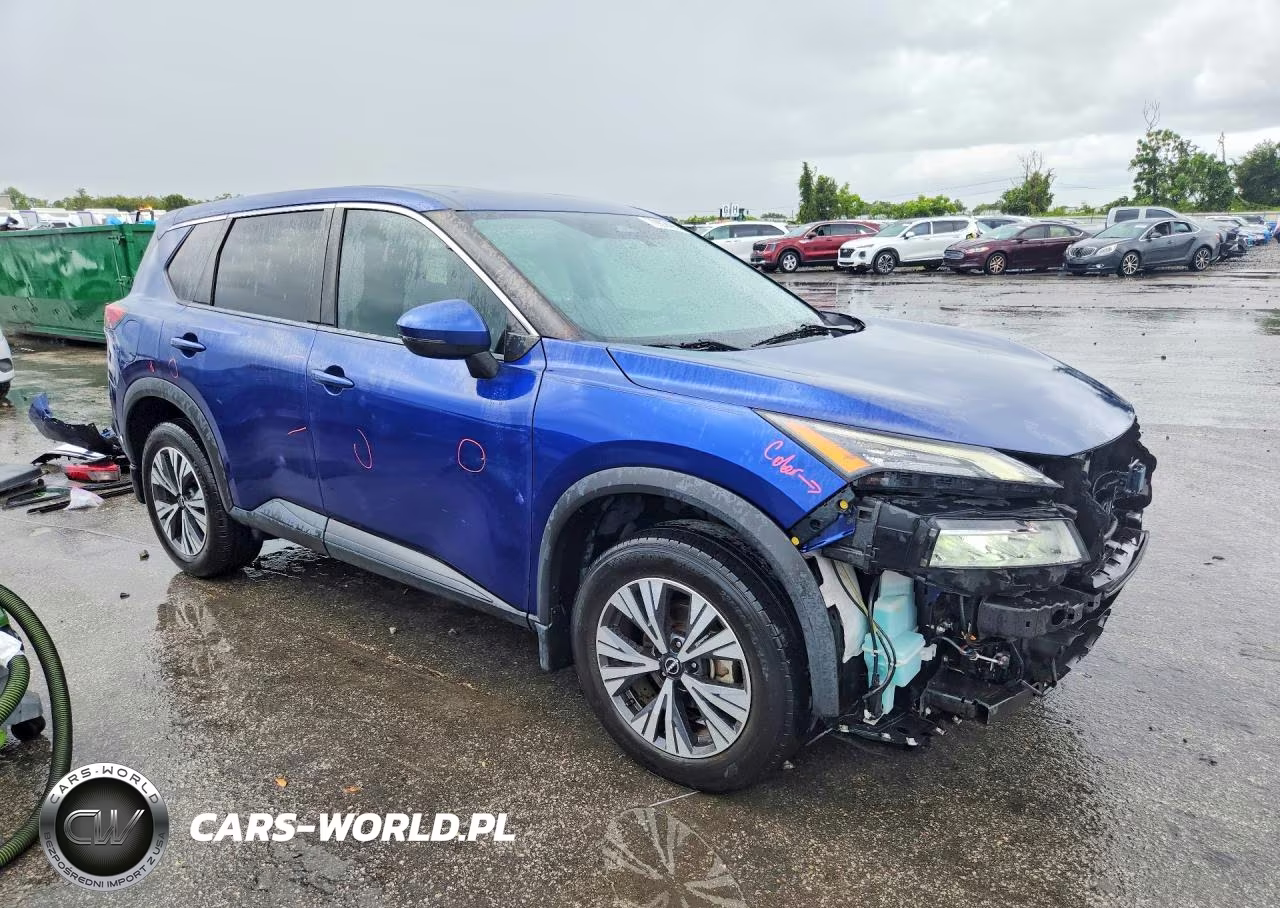 2022 Nissan Rogue Sv VIN:5N1BT3BA7NC687986 - 4