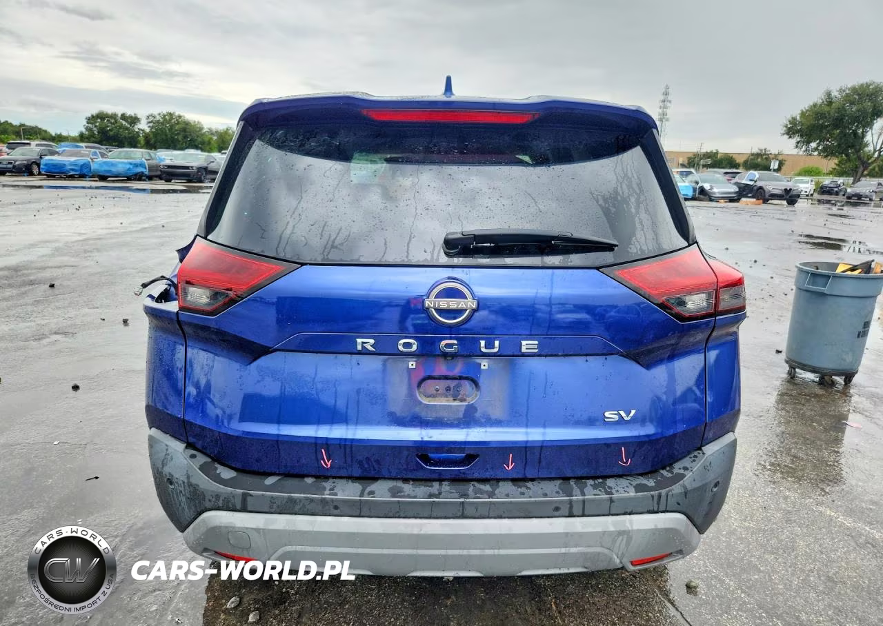 2022 Nissan Rogue Sv VIN:5N1BT3BA7NC687986 - 6
