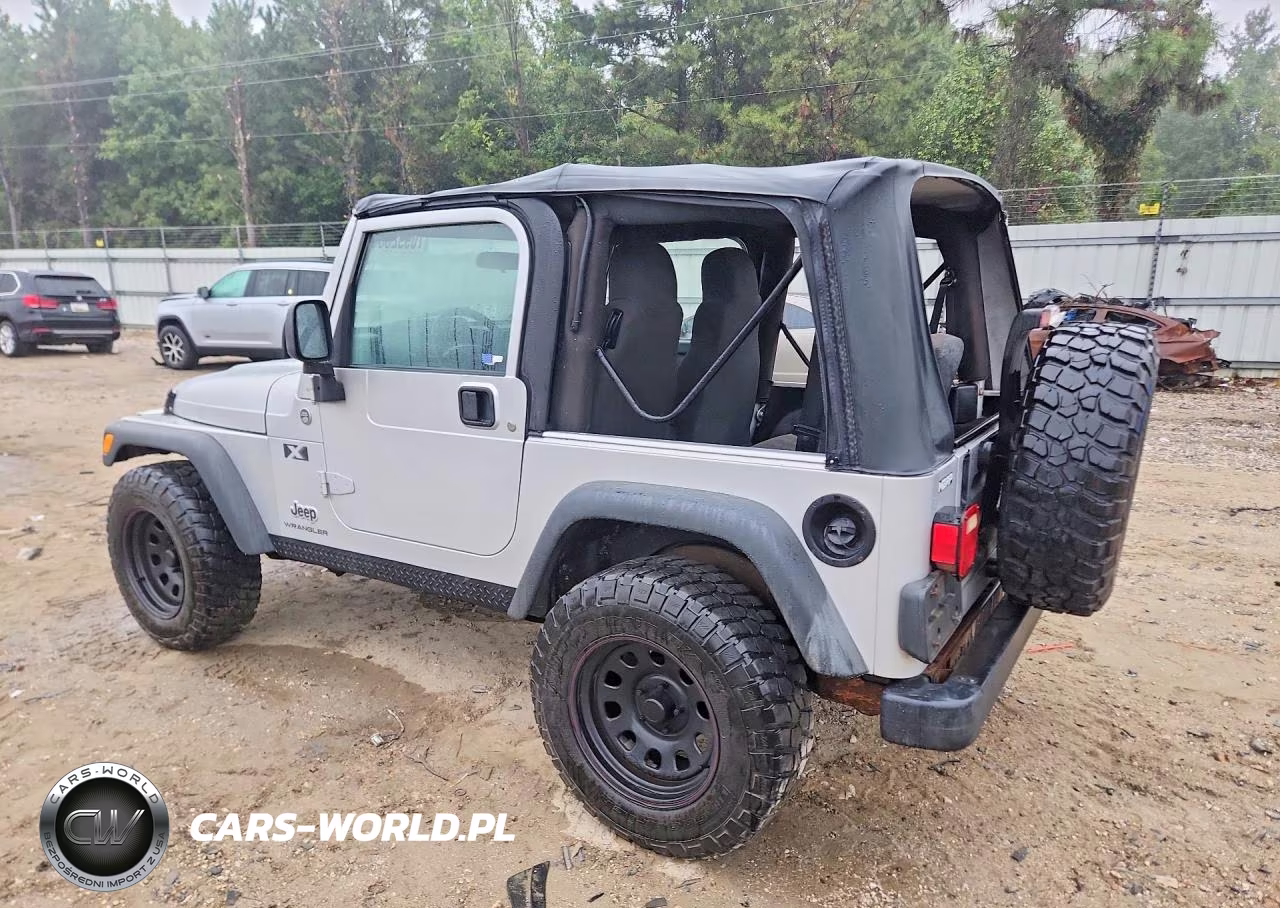 2005 Jeep Wrangler X VIN:1J4FA39S75P357696 - 2