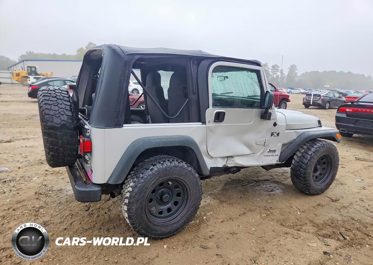 2005 Jeep Wrangler X VIN:1J4FA39S75P357696 - 3