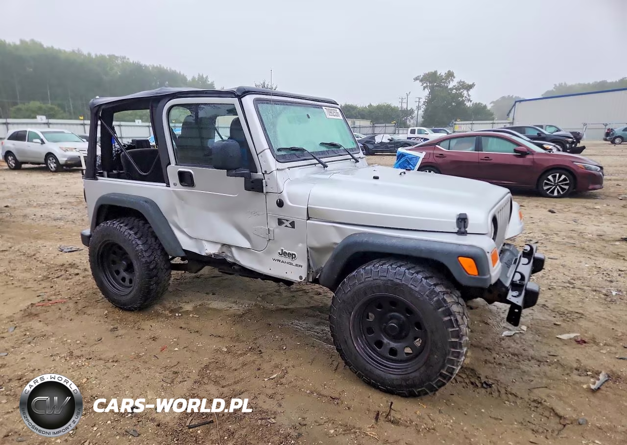 2005 Jeep Wrangler X VIN:1J4FA39S75P357696 - 4
