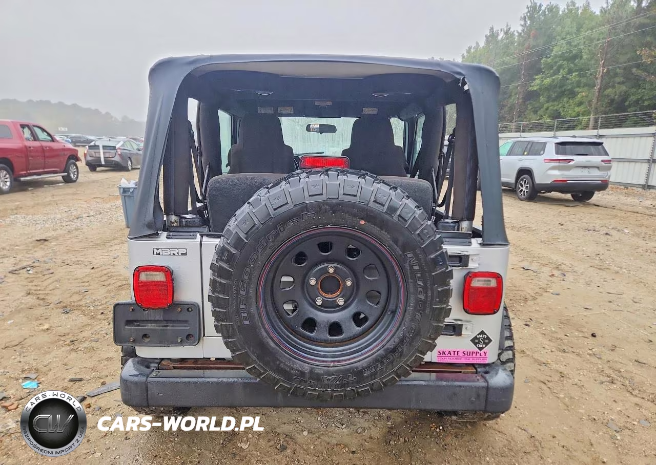 2005 Jeep Wrangler X VIN:1J4FA39S75P357696 - 6