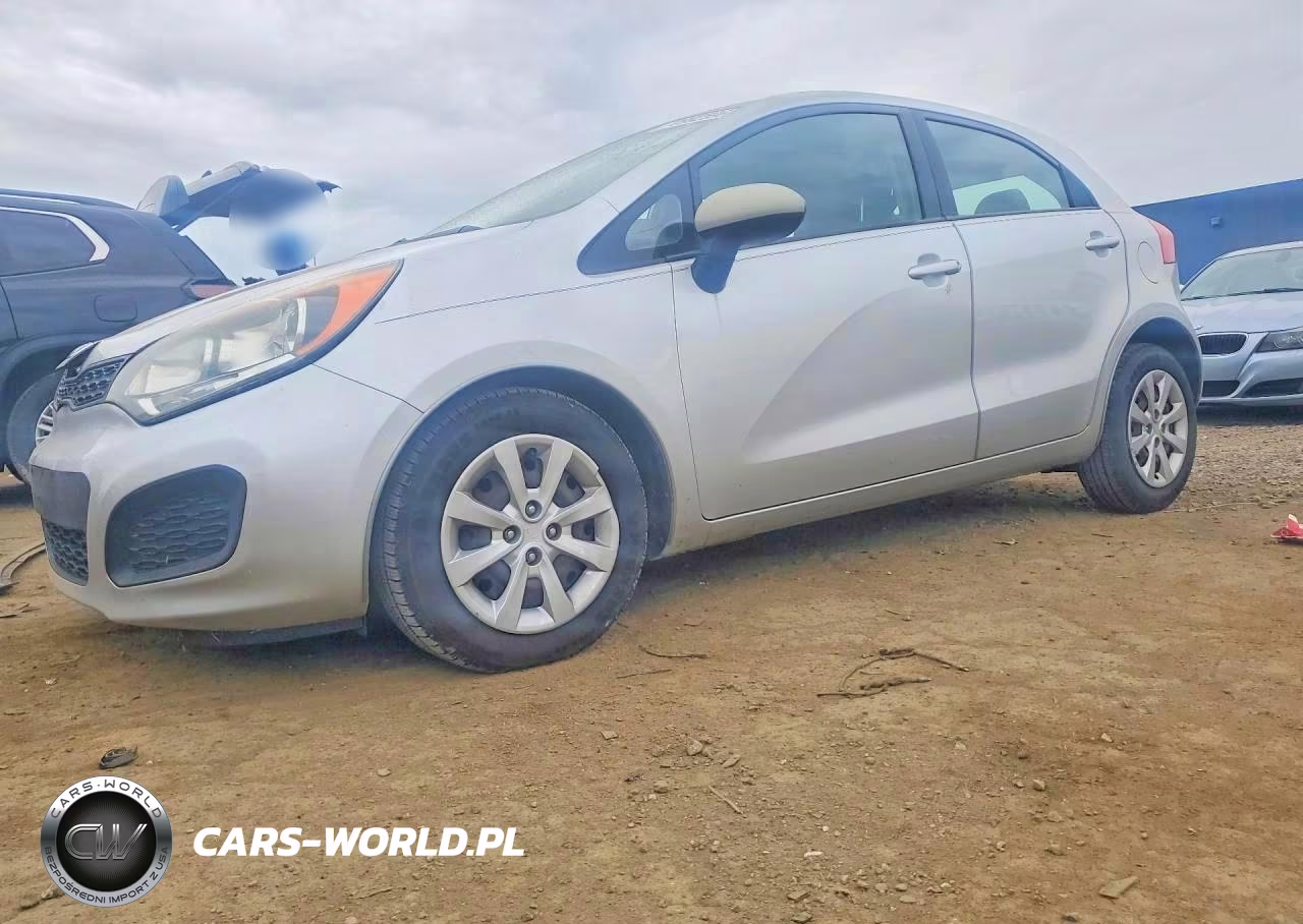 2013 Kia Rio Lx VIN:KNADM5A30D6159631 - 1