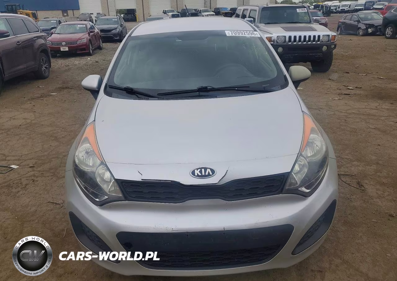 2013 Kia Rio Lx VIN:KNADM5A30D6159631 - 5