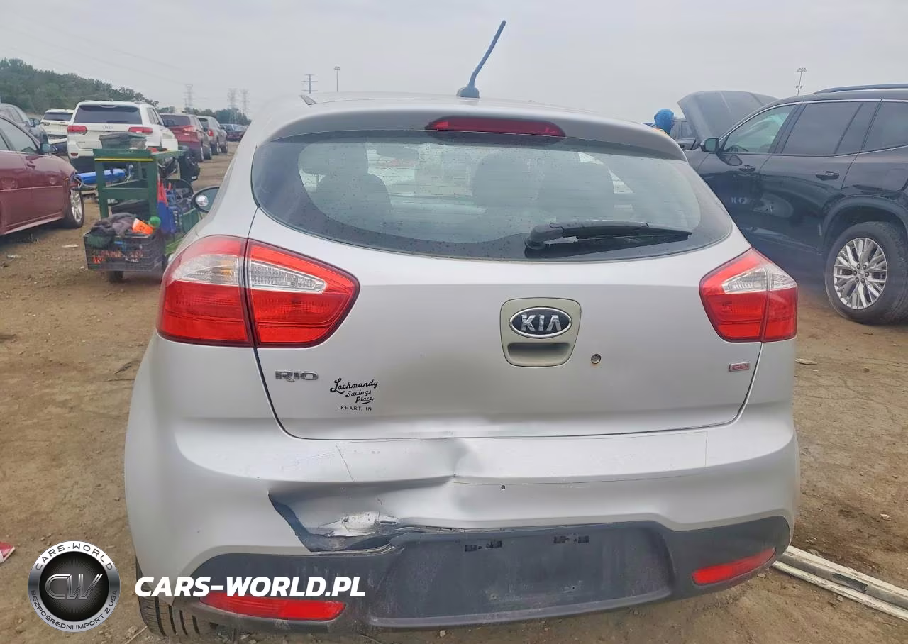 2013 Kia Rio Lx VIN:KNADM5A30D6159631 - 6