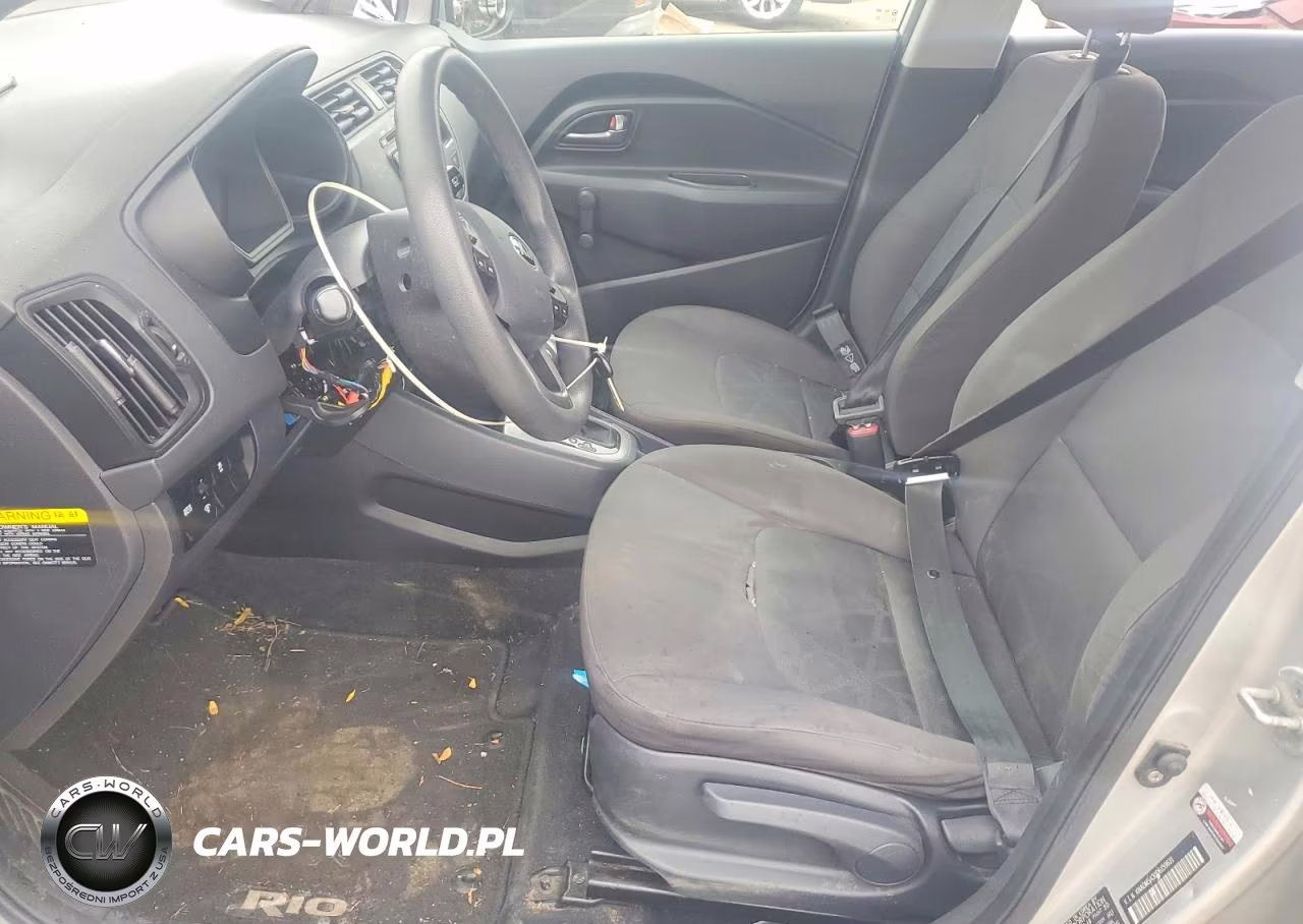 2013 Kia Rio Lx VIN:KNADM5A30D6159631 - 7