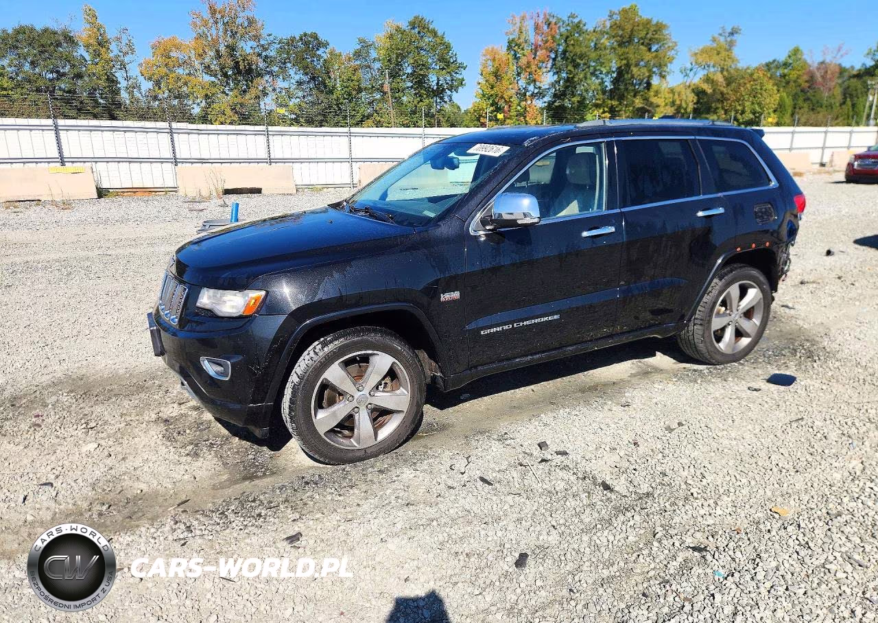 2014 Jeep Grand Cherokee Overland VIN:1C4RJFCT4EC125263 - 1