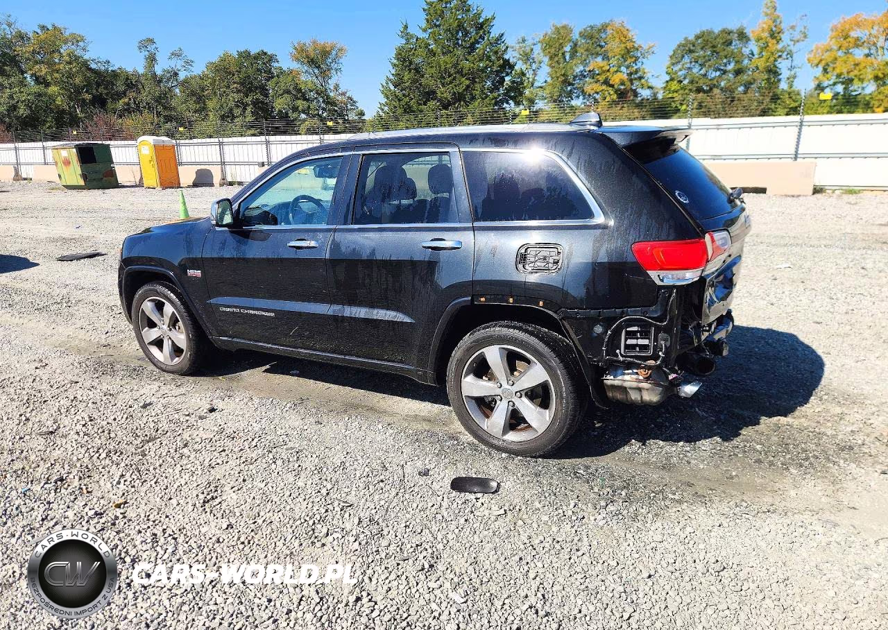 2014 Jeep Grand Cherokee Overland VIN:1C4RJFCT4EC125263 - 2