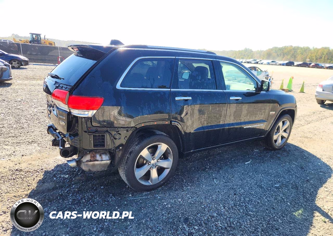 2014 Jeep Grand Cherokee Overland VIN:1C4RJFCT4EC125263 - 3