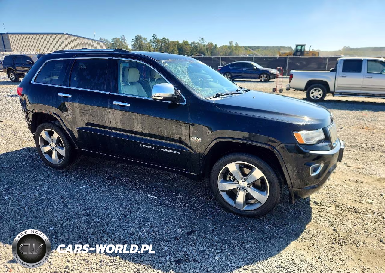 2014 Jeep Grand Cherokee Overland VIN:1C4RJFCT4EC125263 - 4