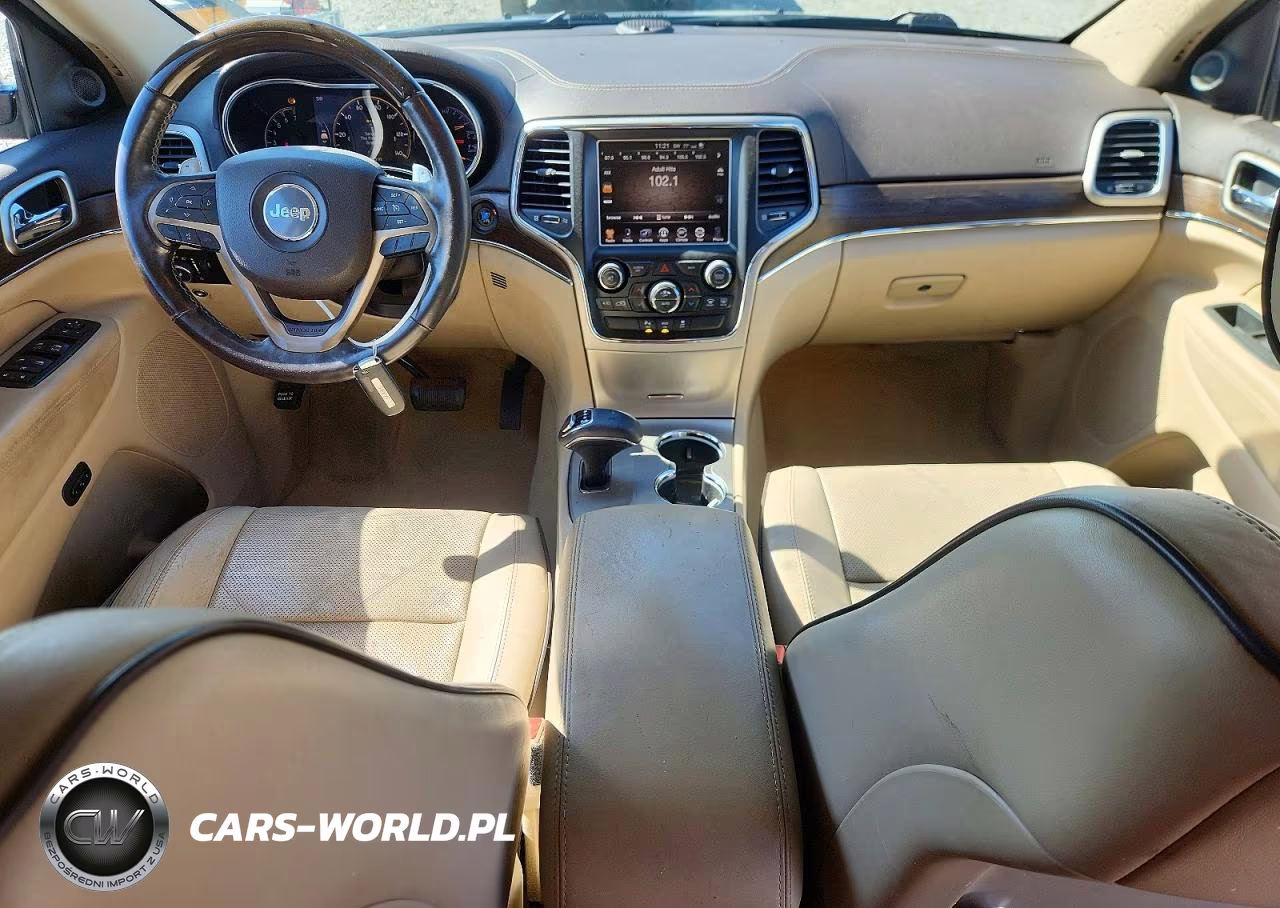 2014 Jeep Grand Cherokee Overland VIN:1C4RJFCT4EC125263 - 8