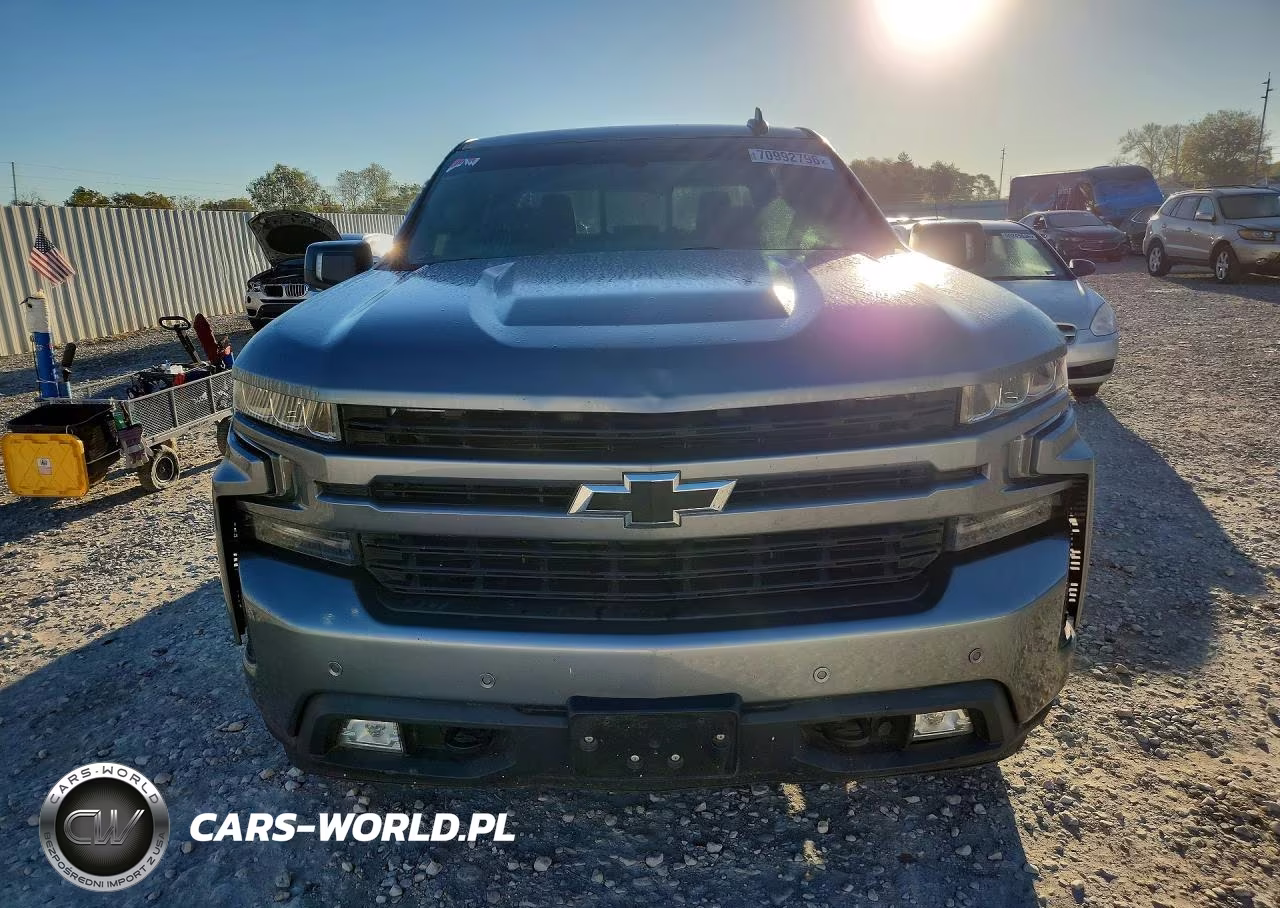 2020 Chevrolet Silverado K1500 Rst VIN:3GCUYEETXLG143984 - 5