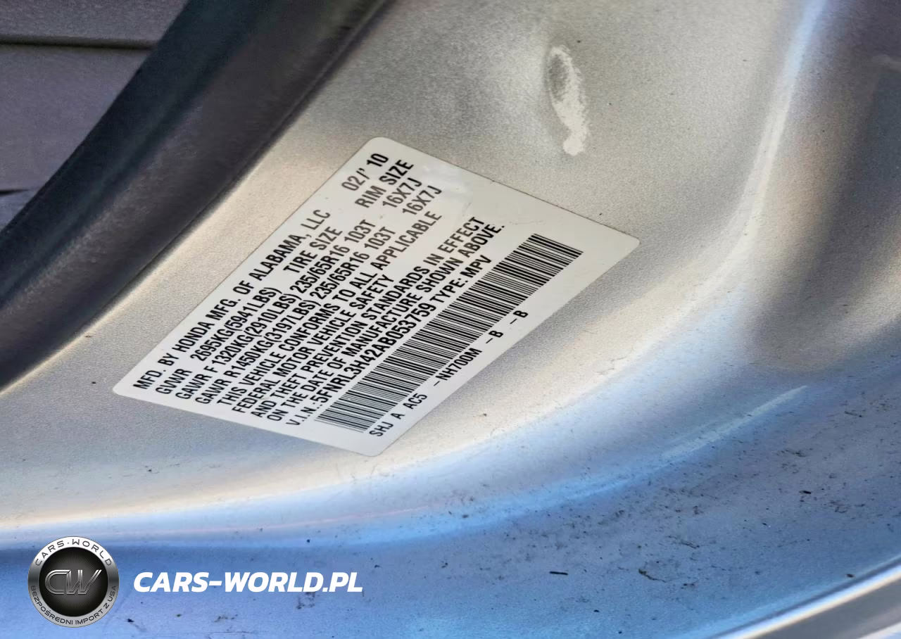 2010 Honda Odyssey Ex VIN:5FNRL3H42AB053759 - 13