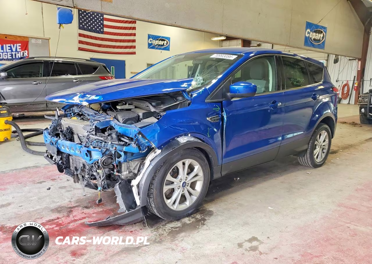 2019 Ford Escape Se VIN:1FMCU9GD7KUA45281 - 1