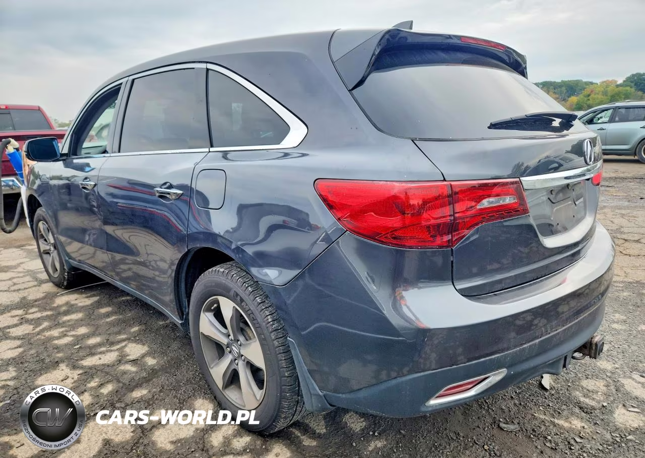 2016 Acura Mdx VIN:5FRYD4H2XGB055943 - 2